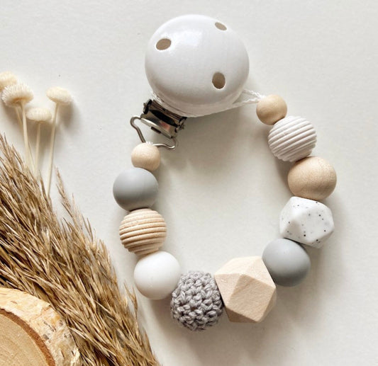 Schnullerkette Hexagon