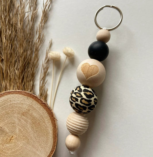 Schlüsselanhänger Leopard