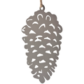 Metallzapfen Aufhänger Taupe