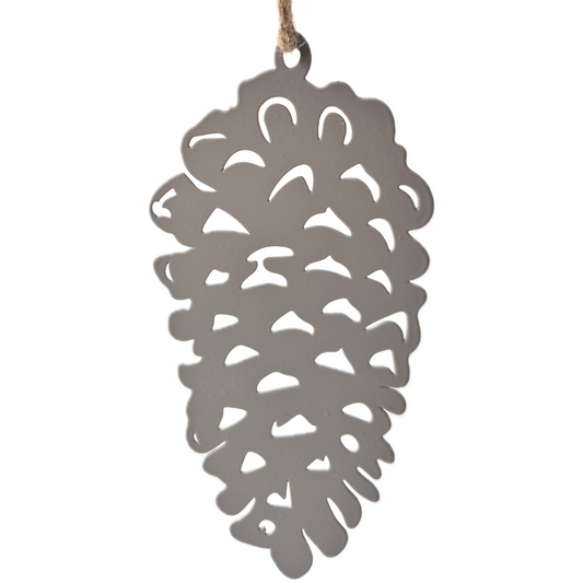 Metallzapfen Aufhänger Taupe