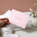 Odernichtoderdoch Postkarte "Ich hab es gut, ich hab dich"