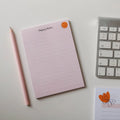 Odernichtoderdoch Notizblock A6 Happy Notes