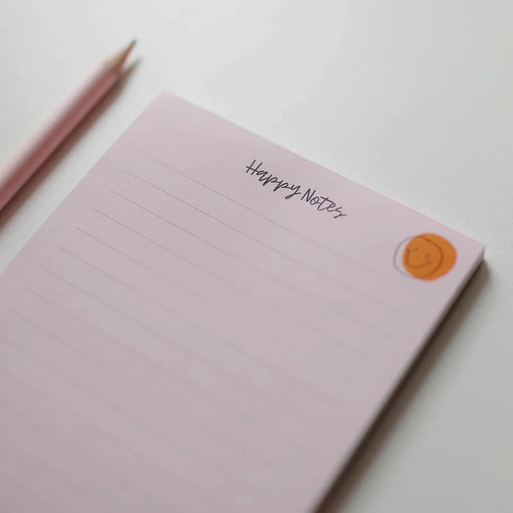 Odernichtoderdoch Notizblock A6 Happy Notes