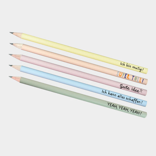 Odernichtoderdoch Bleistift 5-er Set Schule