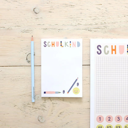 Odernichtoderdoch Notizblock A6 Schulkind