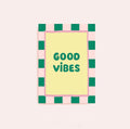 Postkarte Good Vibes