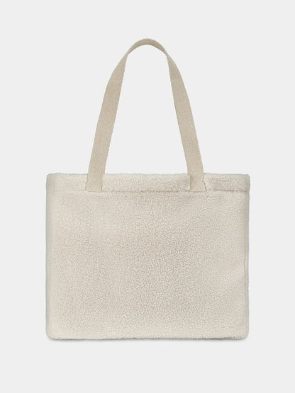 Shopper Teddy weiß