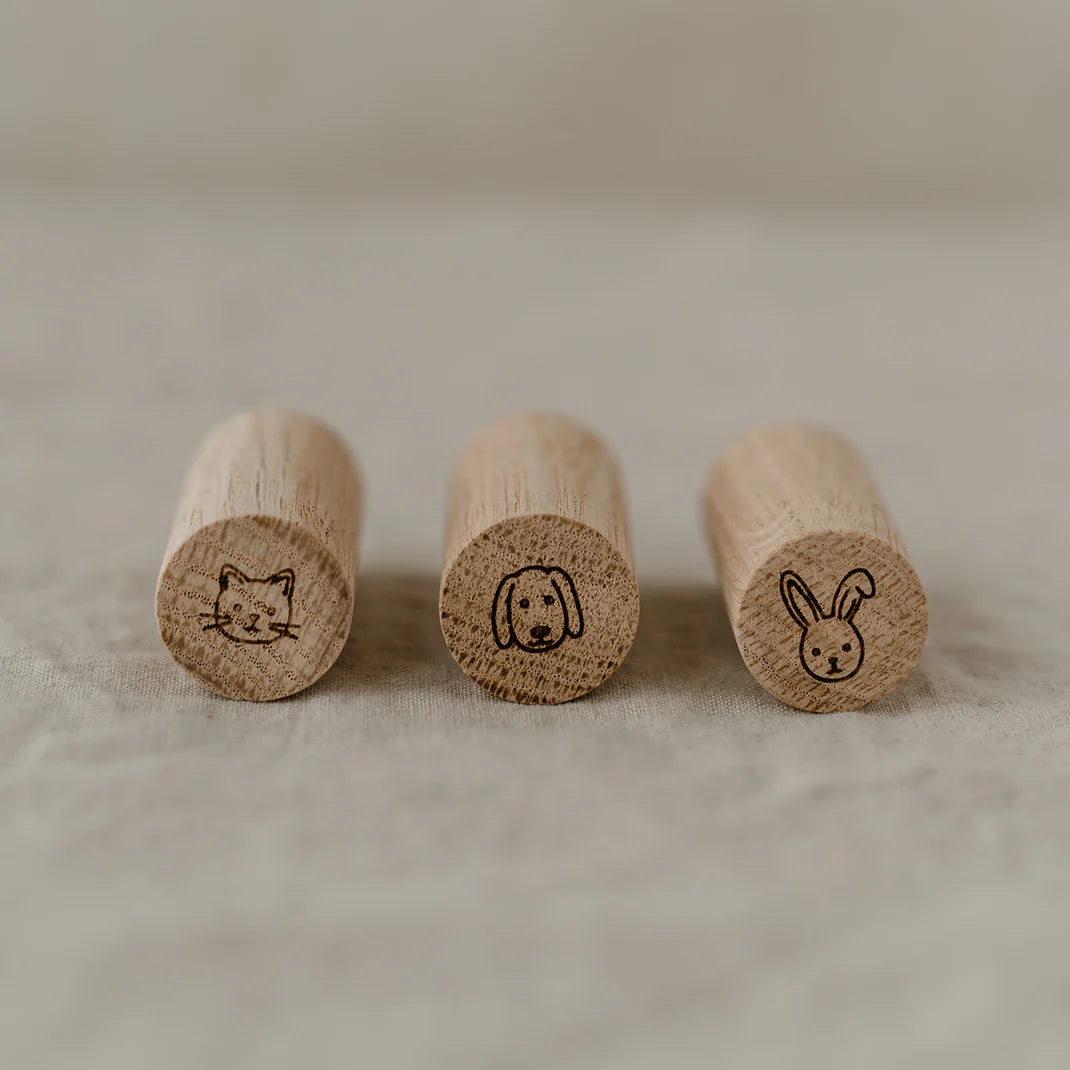 Eulenschnitt Wandhaken Eiche Tiere