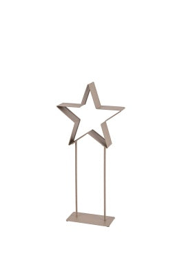 Metallstern mit Fuß