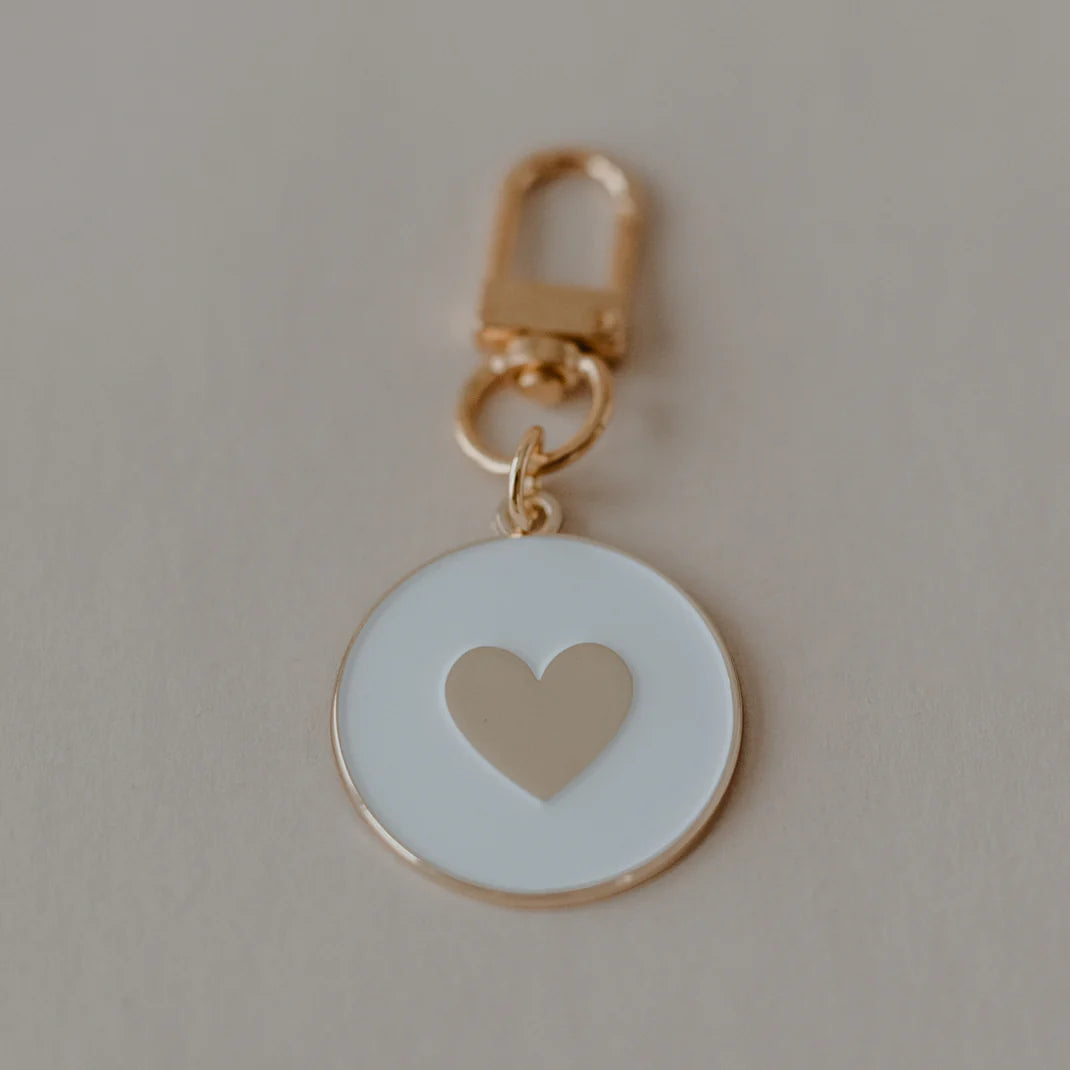 Eulenschnitt Schlüsselanhänger Herz