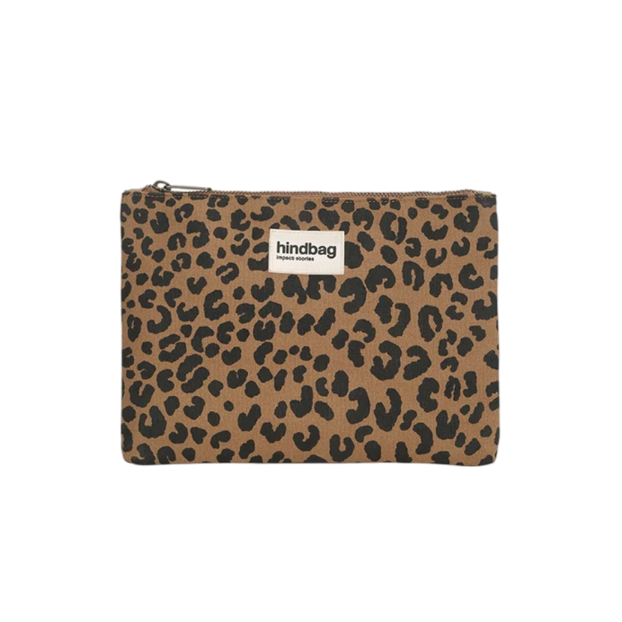 Beutel Leopard Zimt