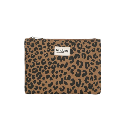 Beutel Leopard Zimt