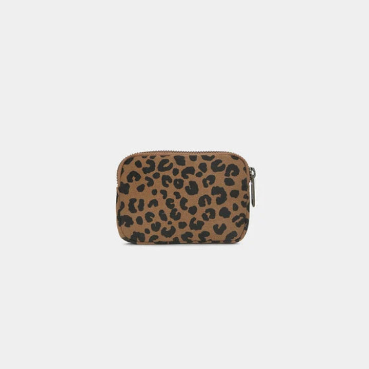 Portemonnaie Leopard Zimt