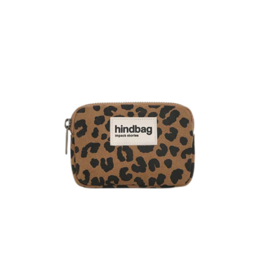 Portemonnaie Leopard Zimt