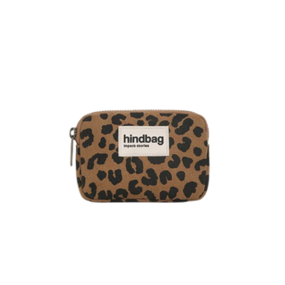 Portemonnaie Leopard Zimt