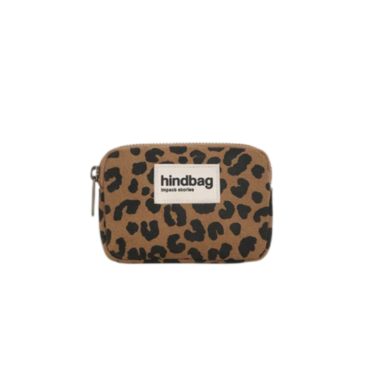 Portemonnaie Leopard Zimt