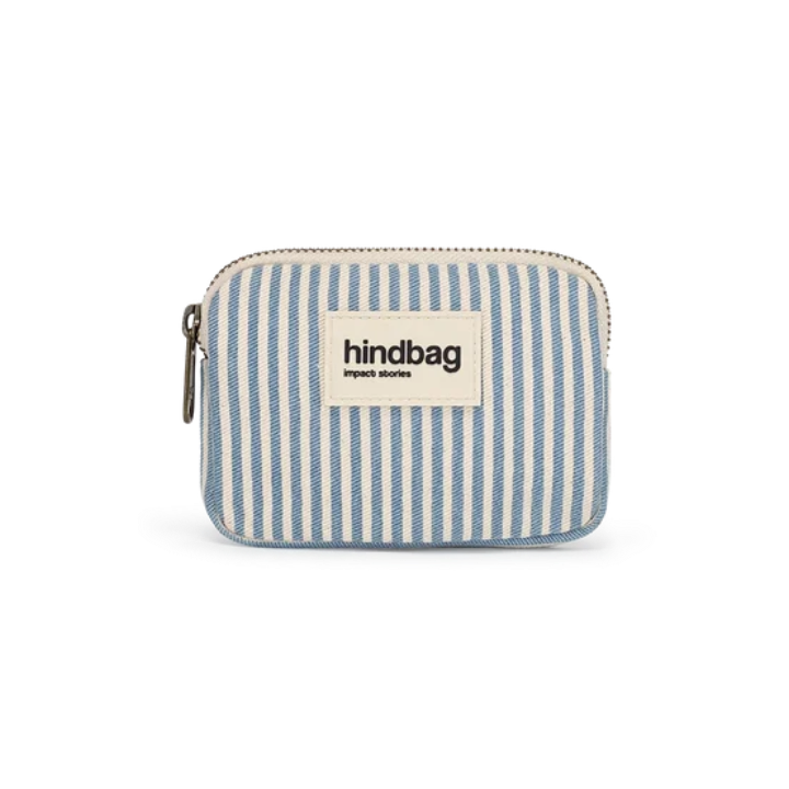 Portemonnaie Streifen Blau