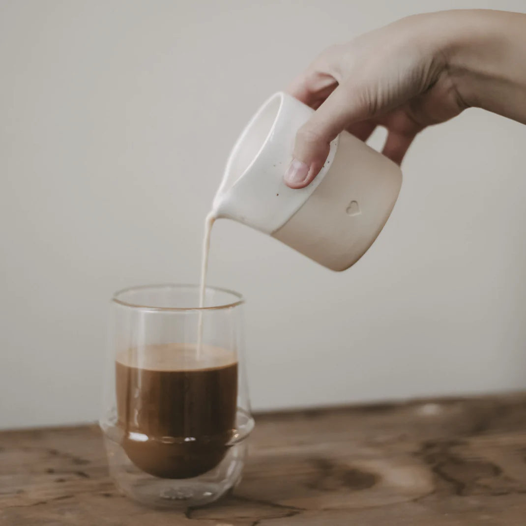 Eulenschnitt Teekännchen Herz