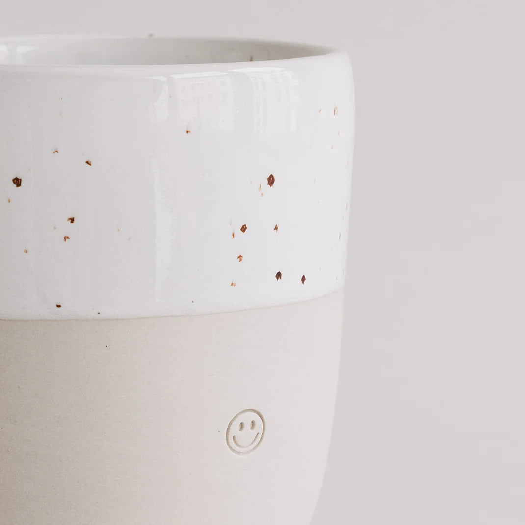 Eulenschnitt Becher Smiley