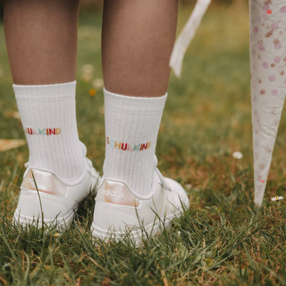 Eulenschnitt Socken Schulkind